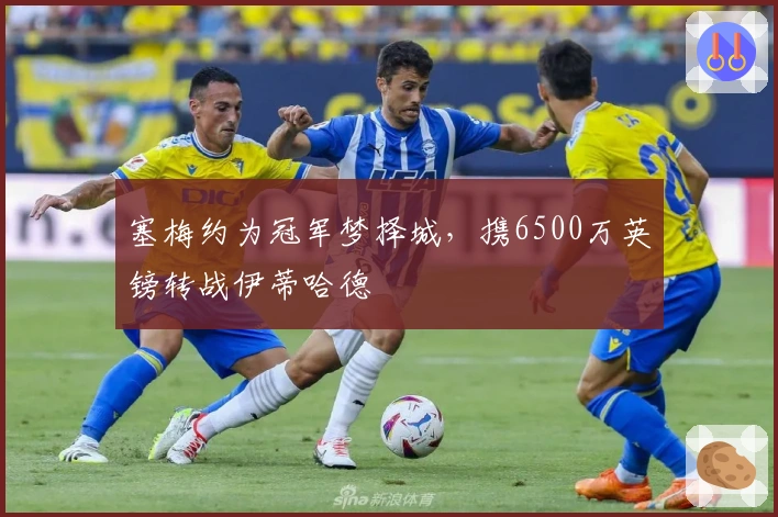 塞梅约为冠军梦择城，携6500万英镑转战伊蒂哈德